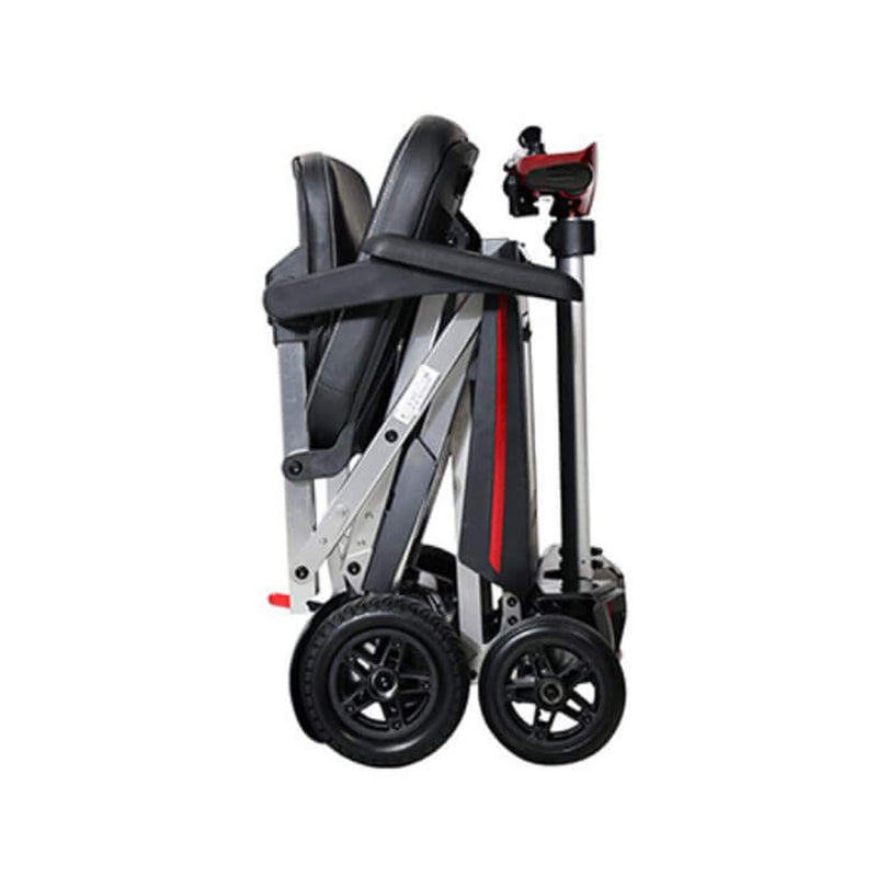 Foldable Scooter With A Seat On A White Background - Saksby Wholesale