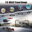 Lightweight Powered Folding Mobility Scooter For Adults And Seniors (SAK53214) - Saksby Wholesale - Travel Range