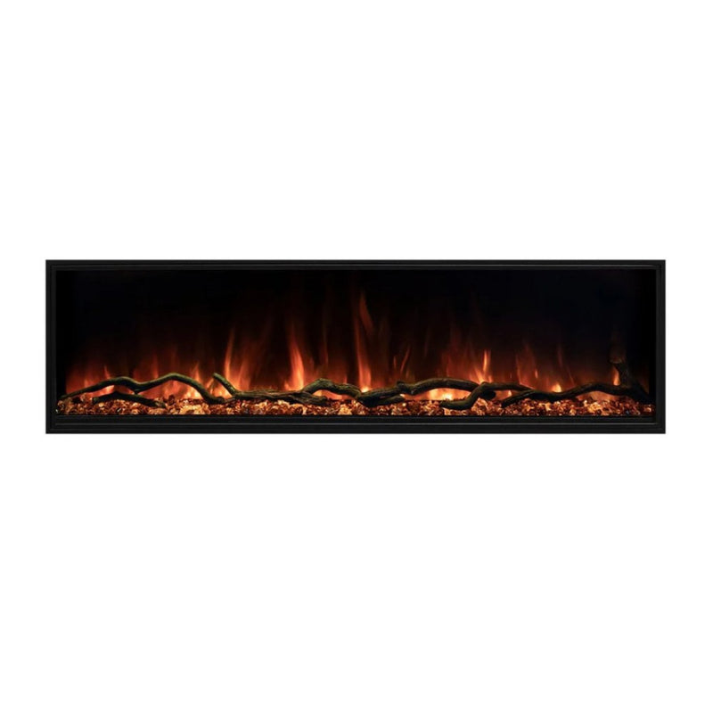 [LPS-6814] MODERN FLAMES Landscape Pro Slim 68" Built-In Linear Fireplace (HBG32109)-HBG