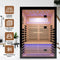 Luxury 2-Person Canadian Hemlock Wood Far Infrared Home Sauna (SAK02184)