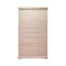 Luxury 2-Person Hemlock Wood FAR Infrared Sauna Room W/ Glass Door, 1750W (SAK81525) - Saksby Wholesale - Back View