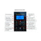 Luxury 2-Person Hemlock Wood FAR Infrared Sauna Room W/ Glass Door, 1750W (SAK81525) - Saksby Wholesale - Control Panel