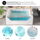 Alora Luxury 2-Person Jetted Whirlpool Tub With Massage And Thermostat Control (SAK13872)