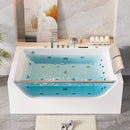 Alora Luxury 2-Person Jetted Whirlpool Tub With Massage And Thermostat Control (SAK13872)