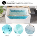 71-Inch Luxury 2-Person Jetted Whirlpool Tub With Massage And Thermostat Control (SAK24590) - Saksby Wholesale - Features