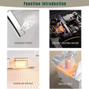 Luxury Black Square Smart Toilet With Bidet, Remote, And Heated Seat (SAK45183) - Saksby Wholesale - Features View