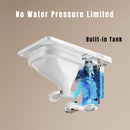 Luxury Black Square Smart Toilet With Bidet, Remote, And Heated Seat (SAK45183) - Saksby Wholesale - Features  View