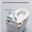 Luxury Heated Smart Powerful Bidet Toilet With Auto Flush And Built-In Deodorizer (SAK39213) - Sasksby Wholesale - Features Atmosphere View