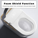 Luxury Heated Smart Powerful Bidet Toilet With Auto Flush And Built-In Deodorizer (SAK39213) - Sasksby Wholesale - Features Foam View