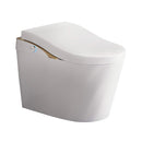Luxury Heated Smart Powerful Bidet Toilet With Auto Flush And Built-In Deodorizer (SAK39213) - Sasksby Wholesale) - Sasksby Wholesale - Front Right View