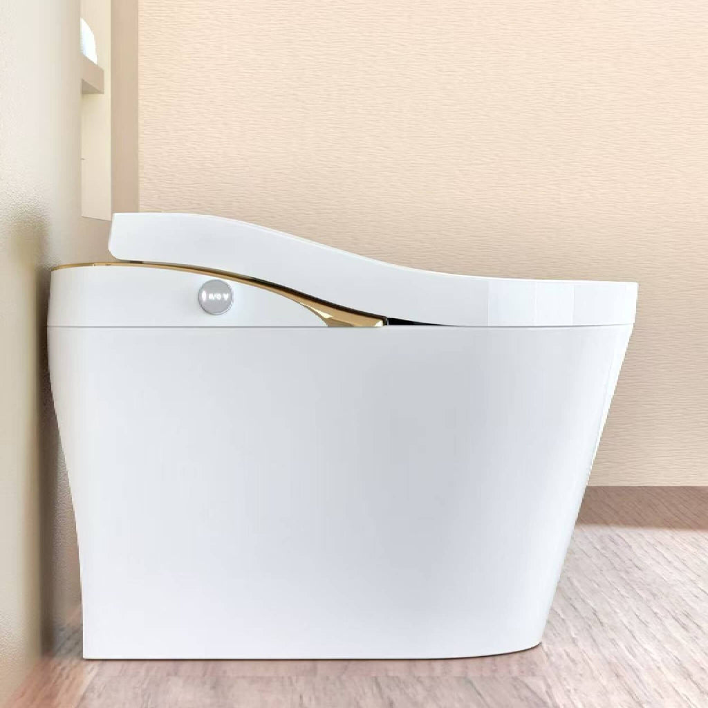 Luxury Heated Smart Powerful Bidet Toilet With Auto Flush And Built-In Deodorizer (SAK39213) - Sasksby Wholesale - Sasksby Wholesale - Right View