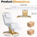 Luxury Height Adjustable 4-Motor Electric Massage Table With Lift And Foot Pedal (SAK63297) - Saksby Wholesale - Dimensions