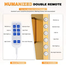 Luxury Height Adjustable 4-Motor Electric Massage Table With Lift And Foot Pedal (SAK63297) - Saksby Wholesale - Double Remote Feature