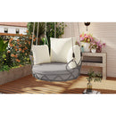 Luxury Outdoor Hanging Basket Porch Swing Chair With UV Resistant Cushions (SAK95678) - Saksby Wholesale - Design Details