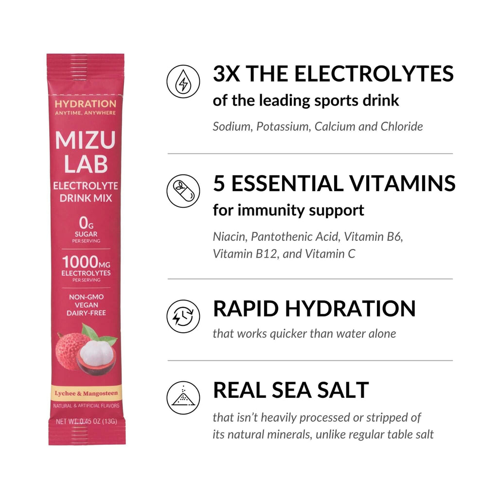 Lychee & Mangosteen Electrolytes - Zero Sugar (SAK74560) - Saksby Wholesale - Benefits