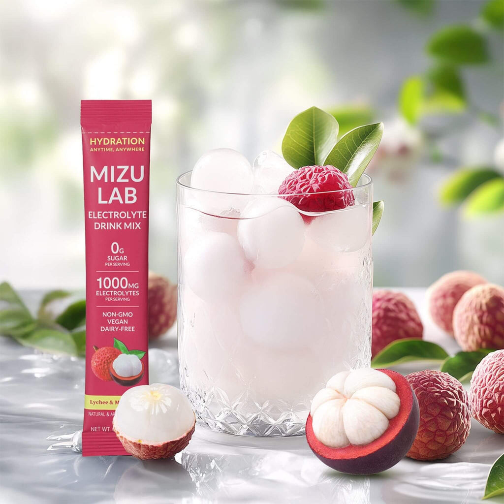 Lychee & Mangosteen Electrolytes - Zero Sugar (SAK74560) - Saksby Wholesale - Product In Use