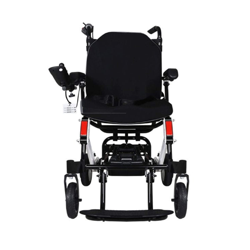 Maidesite 17.5" Wide Seat Lightweight Electric Folding Wheelchair, 500W (SAK33689) - Saksby Wholesale - Front View