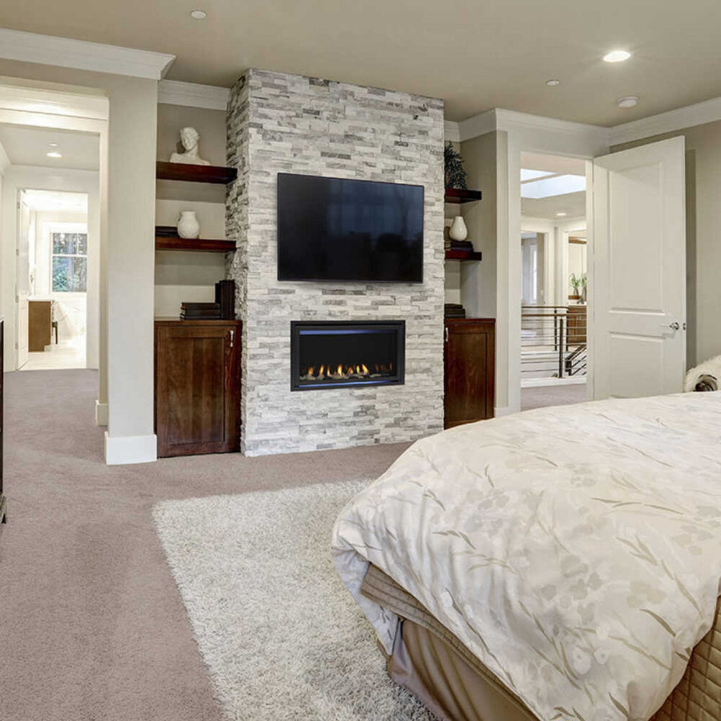 MAJESTIC 42" JADE Direct Vent Natural Gas Fireplace [JADE42IL/IN-B] (SAK15926) - Bedroom View