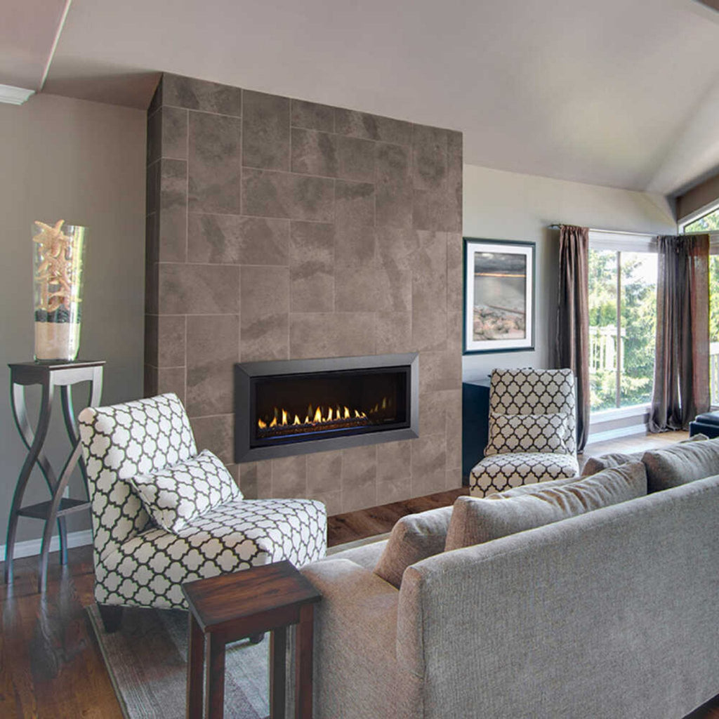 MAJESTIC 42" JADE Direct Vent Natural Gas Fireplace [JADE42IL/IN-B] (SAK15926) - Living Room View