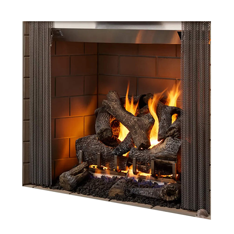 MAJESTIC CASTLEWOOD 42" Outdoor Wood Burning Fireplace [ODCASTLEWD-42-B] (SAK32468)