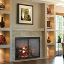 MAJESTIC BILTMORE Herringbone Pattern Open Wood-Burning Fireplace  [SB60/80/100HB] (SAK62147) - Lifestyle View 