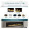 MAJESTIC ECHELON II 48" See-Through Direct Vent Fireplace [ECHEL48STIN-C] SAKSBY - Features View