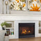 Majestic Quartz 36" Platinum Direct Vent Fireplace [QUARTZPLA36IN/IL] SAKSBY - Living Room View