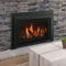 MAJESTIC RUBY 30" Direct Vent Natural Gas Insert With Intellifire Touch Ignition [RUBY30IN] SAKSBY - Front  Right View