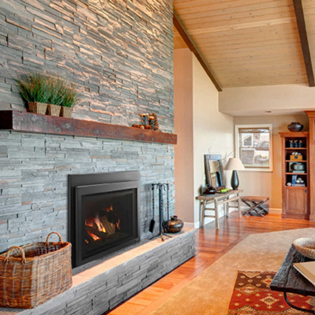 MAJESTIC RUBY 30" Direct Vent Natural Gas Insert With Intellifire Touch Ignition [RUBY30IN] SAKSBY - Living Room View