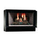 Majestic Sovereign 42" Black Wood Burning Fireplace [SA42R/C] SAKSBY - Front View