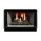 Majestic Sovereign 36" Black Wood Burning Fireplace [SA36R/C] SASKBY - Front View