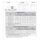 Majestic Trilliant 35" Direct Vent Gas Fireplace Insert [TRILLIANT35IN] SAKSBY - Dimensions View