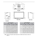 Majestic Trilliant 35" Direct Vent Gas Fireplace Insert [TRILLIANT35IN] SAKSBY - Dimensions View