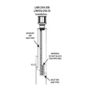 Majestic Trilliant 35" Direct Vent Gas Fireplace Insert [TRILLIANT35IN] SAKSBY - Installation Options View