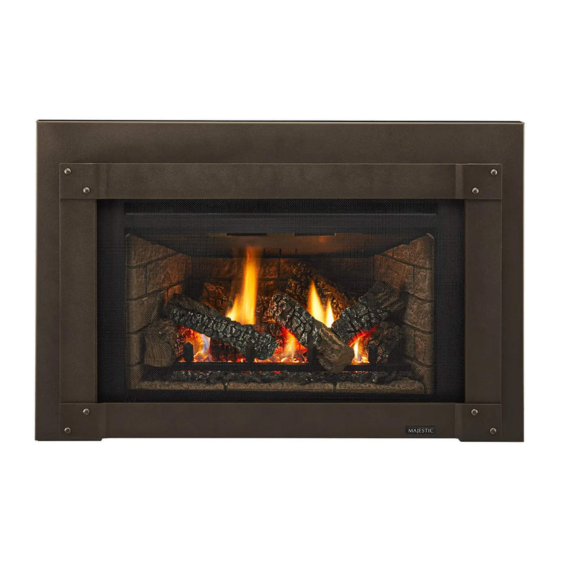 MAJESTIC TRILLIANT Series Direct Vent Gas Fireplace Insert [TRILLIANT25/30/35IN] (SAK95713)