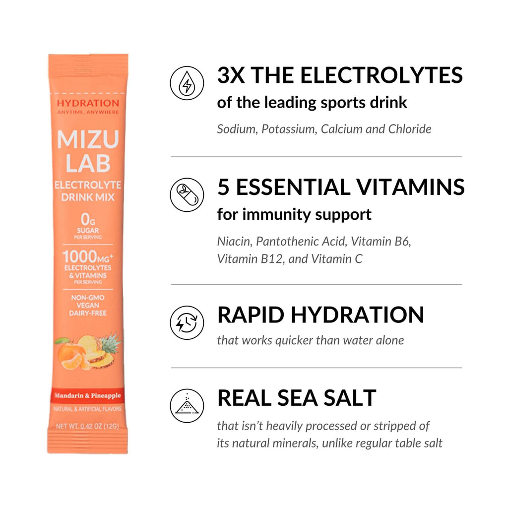 Mandarin Orange & Pineapple - Zero Sugar (SAK71953) - Saksby Wholesale - Benefits