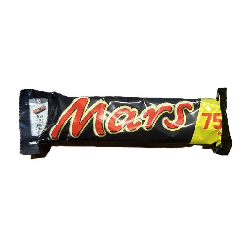 Mars Bar – Classic Chocolate & Caramel Candy Bar 58G (France)