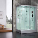 MAYA BATH PLATINUM ANZIO-R Steam Shower With Ozone Sterilization System SAKSBY - Lifestyle White View