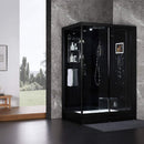 MAYA BATH PLATINUM ANZIO-R Steam Shower With Ozone Sterilization System SAKSBY - Lifestyle Black View