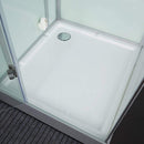 MAYA BATH PLATINUM ARREZO Steam Shower With Rainfall Ceiling Shower SAKSBY - Below View