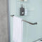 MAYA BATH Platinum Catania-R Steam Shower With 6 Acupuncture Jets SAKSBY - Outer Handle View