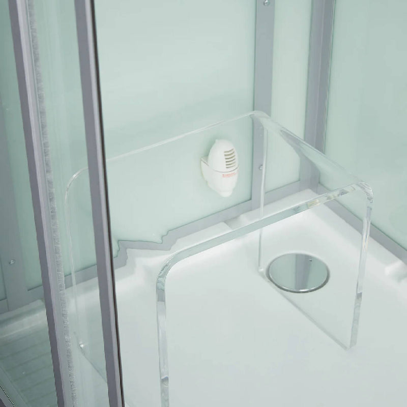 MAYA BATH PLATINUM LUCCA-L Steam Shower SAKSBY - Chair View