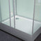 MAYA BATH PLATINUM LUCCA-L Steam Shower SAKSBY - Right Edge View