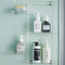 MAYA BATH PLATINUM LUCCA-L Steam Shower SAKSBY - Storage Shelving View