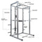 Merax Multi-Functional Olympic Power Squat Rack Cage For Home & Gym (SAK98719) - Saksby Wholesale - Label Parts View