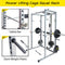 Merax Multi-Functional Olympic Power Squat Rack Cage For Home & Gym (SAK98719) - Saksby Wholesale - Safety Features View