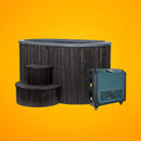 SaunaLife Model S2BC 2-Person Immersion Tub With Combination Water Chiller And Heater (SAK95024) - Saksby Wholesale - Front View