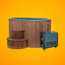 SaunaLife Model S2NC 2-Person Immersion Tub With Combination Water Chiller And Heater (SAK95024) - Saksby Wholesale - Front View