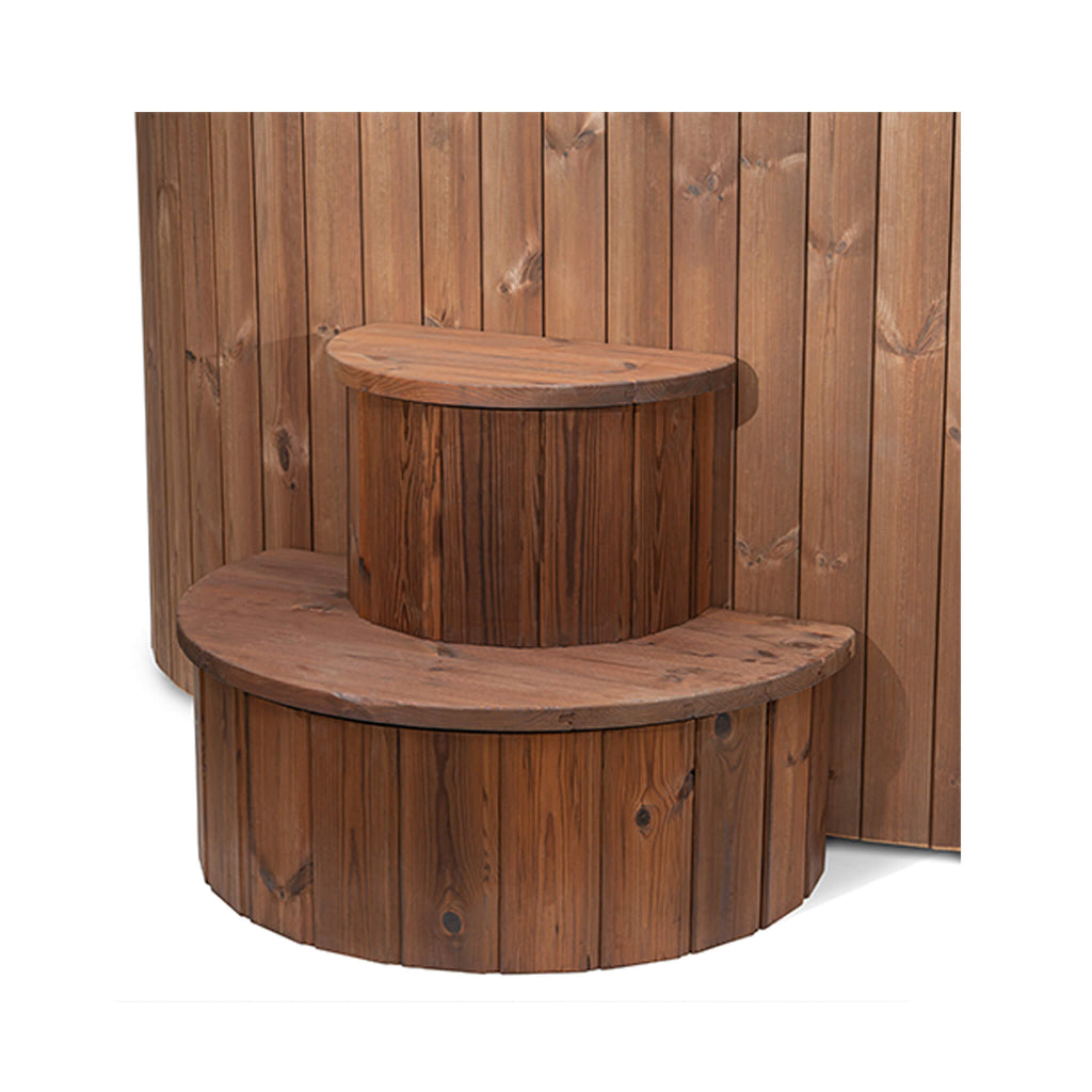 SaunaLife Model S2NC 2-Person Immersion Tub With Combination Water Chiller And Heater (SAK95024) - Saksby Wholesale - Steps