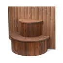 SaunaLife Model S2NC 2-Person Immersion Tub With Combination Water Chiller And Heater (SAK95024) - Saksby Wholesale - Steps